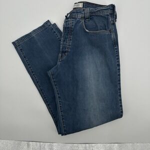 Diesel Saddle Jeans Mens 36 Blue Denim Relaxed Fit Straight Leg Modern Basic